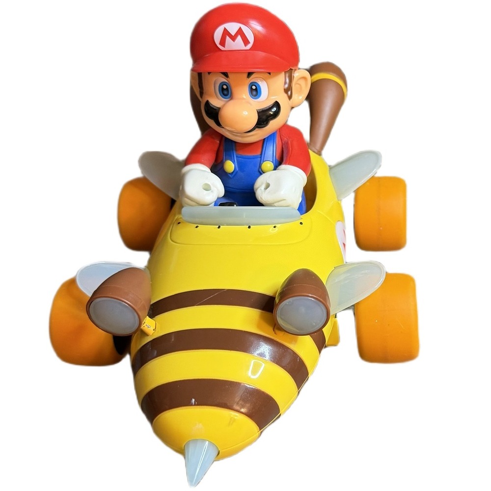 Nintendo Carrera RC Mario Kart 7 Bee Kart Bumble V Mario Figure Toy Vehicle